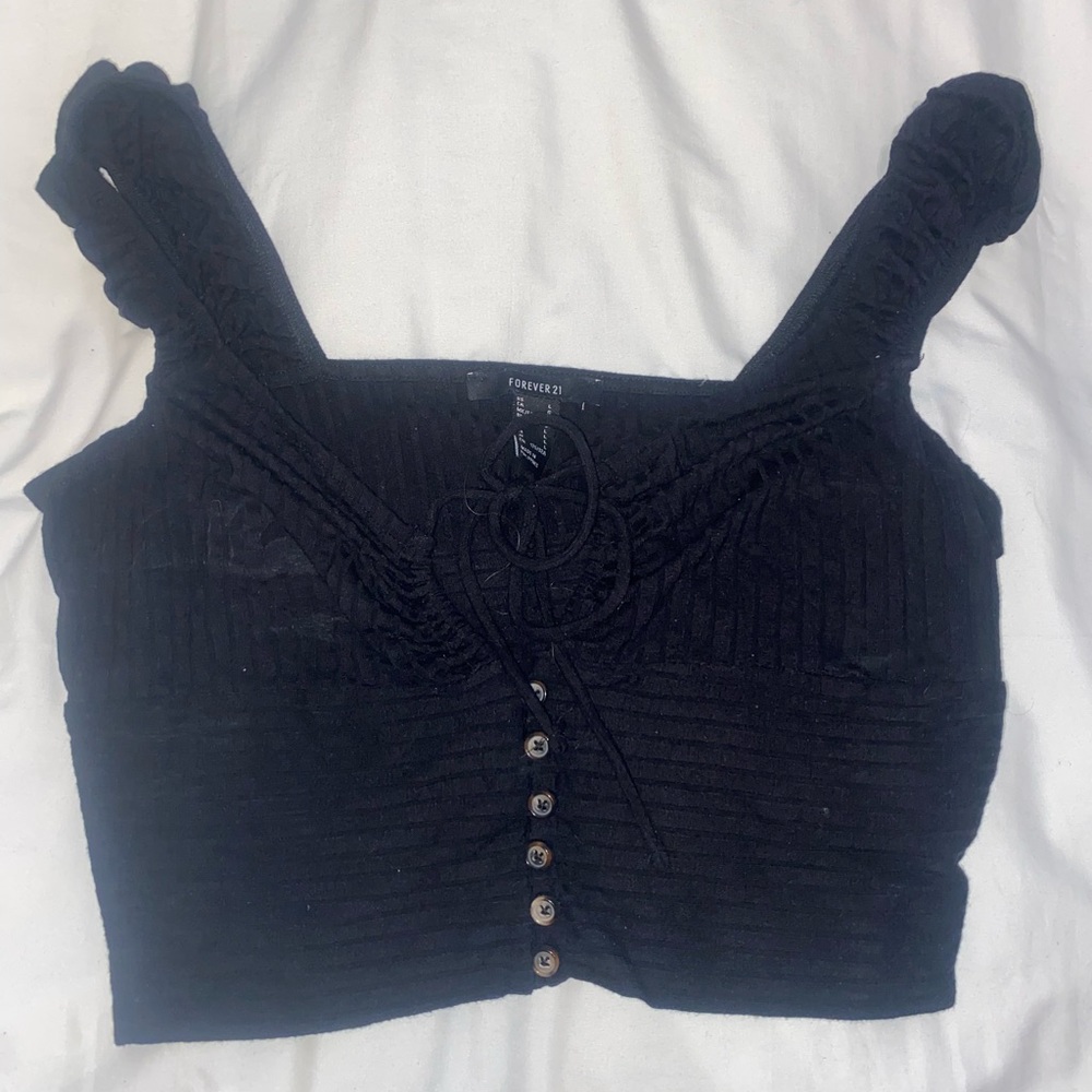 Forget 21 size L crop top